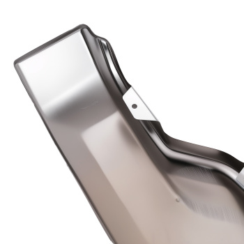 Chrome Front Bumper Steel compatible for GMC Sierra 1500 2019-2021 84225822 Bar SPLIT
