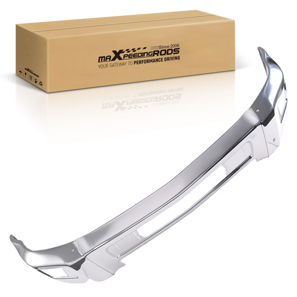 Chrome Bumper Bar Front compatible for Silverado 2500 HD 3500 HD 2015-2019 23229369