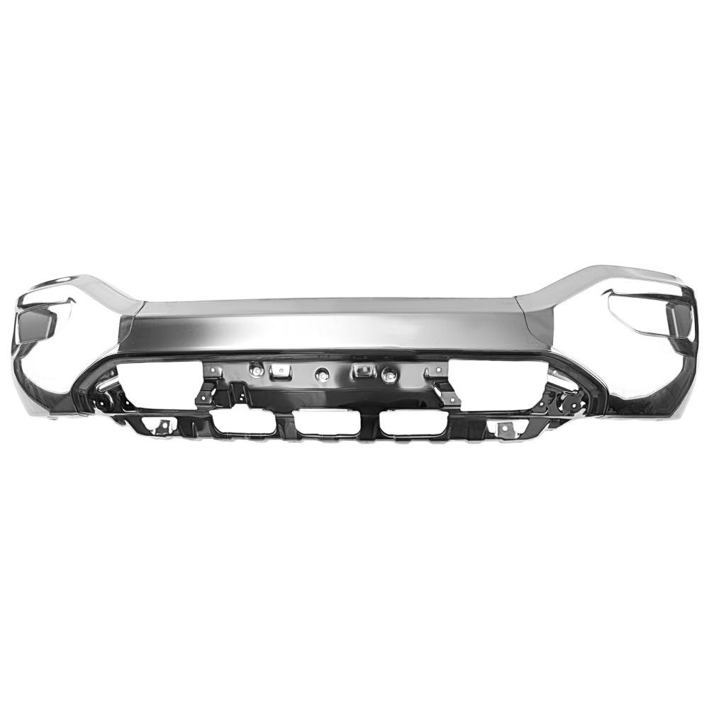 Front Bumper Face Chrome Steel compatible for GMC Sierra 1500 2016-2018 GM1002867