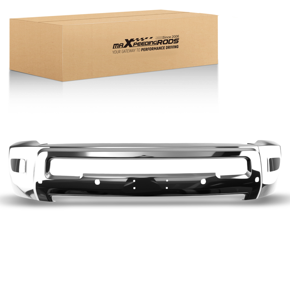 Front Bumper compatible for Dodge Ram 2500 3500 2010-2018 Chrome 68045698AB Split