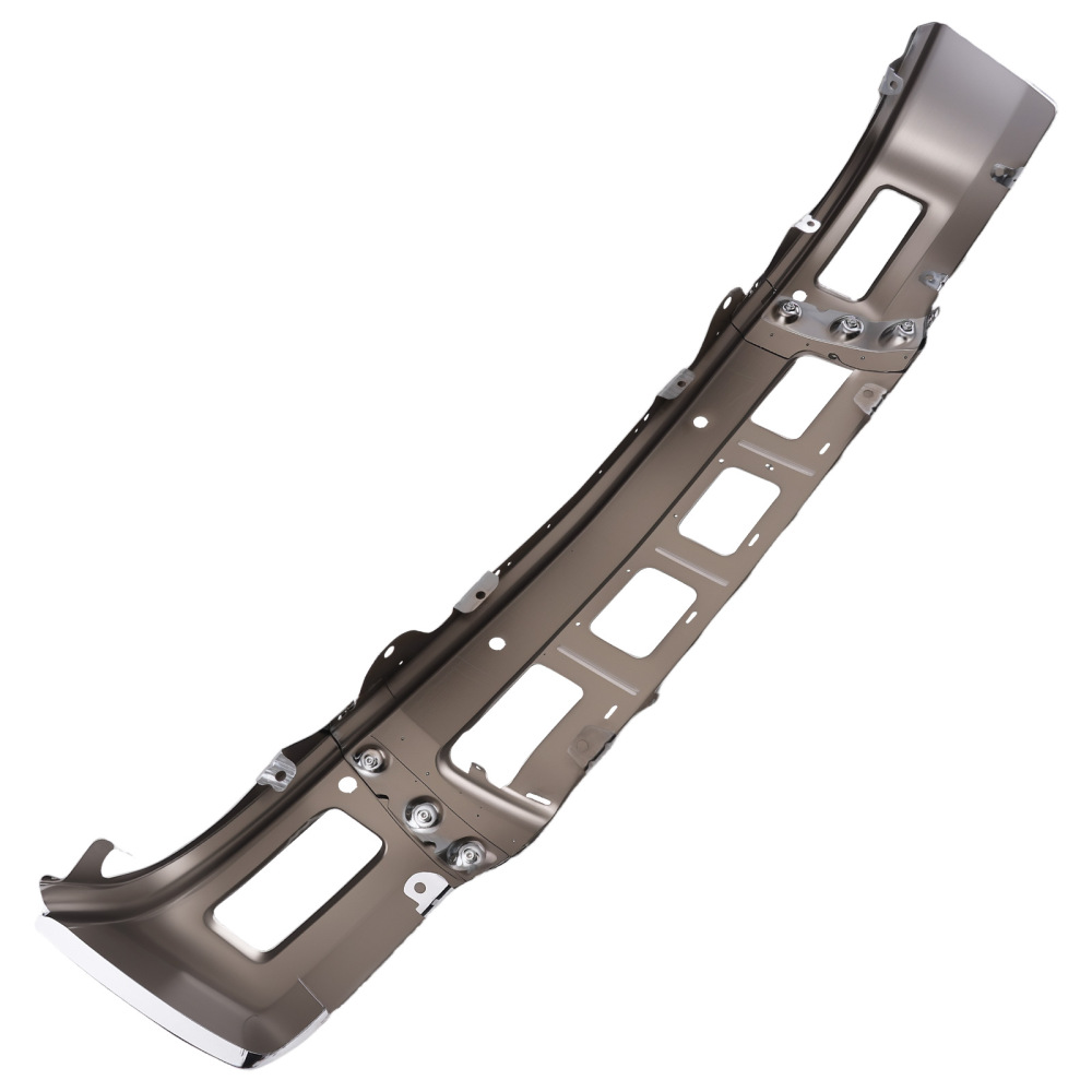 Chrome Front Bumper Face compatible for Chevrolet Silverado 1500 14-15 Steel Split