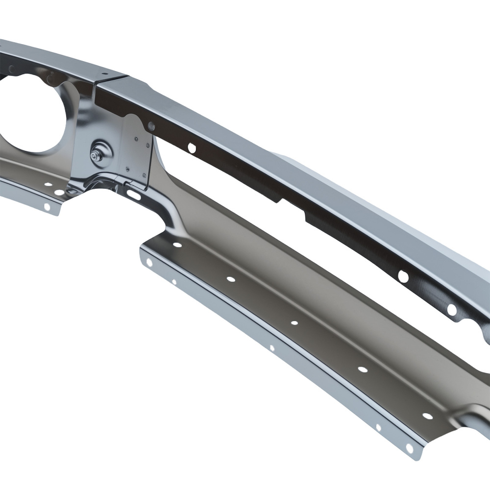 Chrome Front Bumper Face Bar compatible for Ford F-150 2006-08 compatible for Lincoln Mark LT 07-08