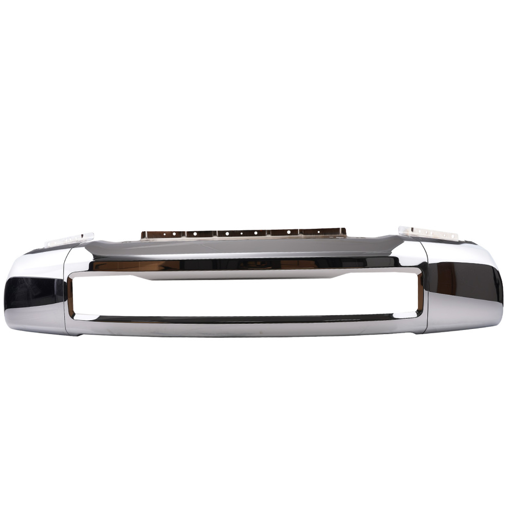 Bumper Bar Front Chrome Steel compatible for Ford F-250 F-350 Super Duty 2017-2019