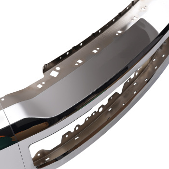 Bumper Bar Front Chrome Steel compatible for Ford F-250 F-350 Super Duty 2017-2019