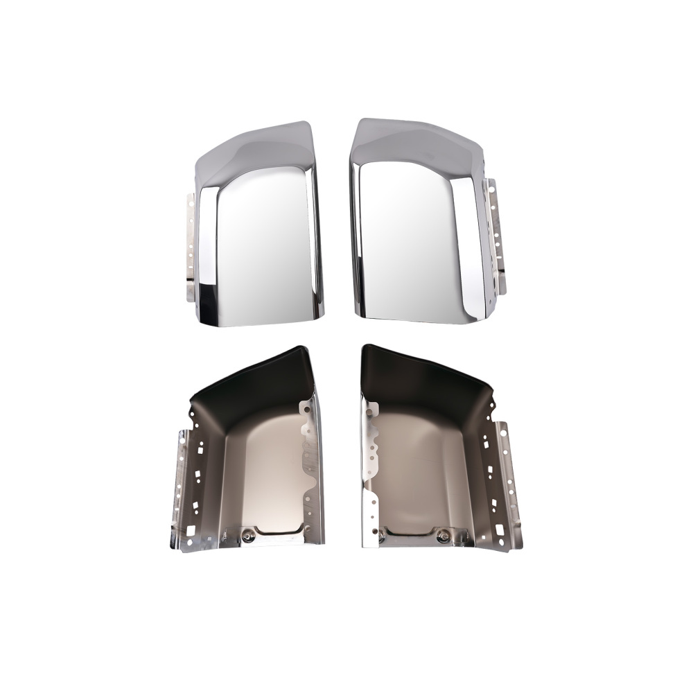 Bumper Bar Front Chrome Steel compatible for Ford F-250 F-350 Super Duty 2017-2019