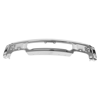 Chrome Bumper Bar Front Steel compatible for Ford F-150 2009-2014 9L3Z17757A Split