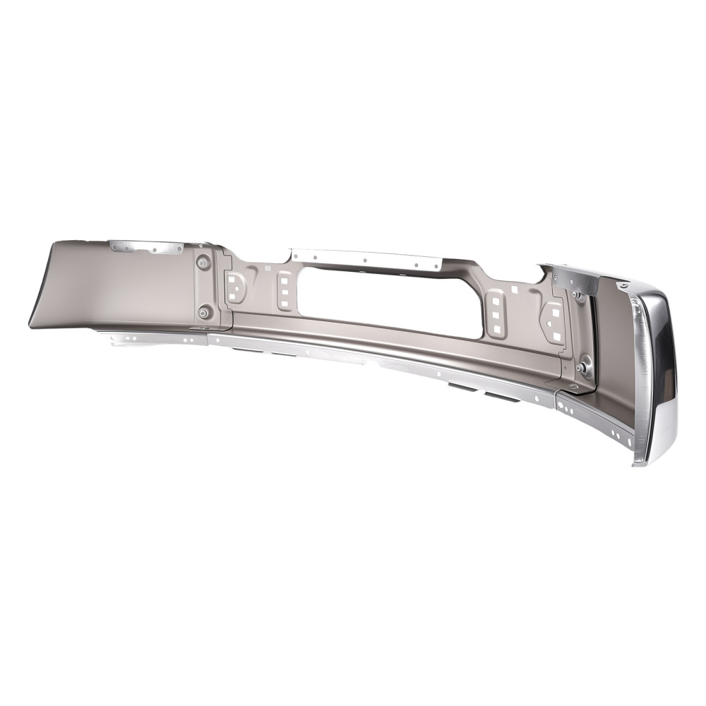 Chrome Bumper Bar Front Steel compatible for Ford F-150 2009-2014 9L3Z17757A Split