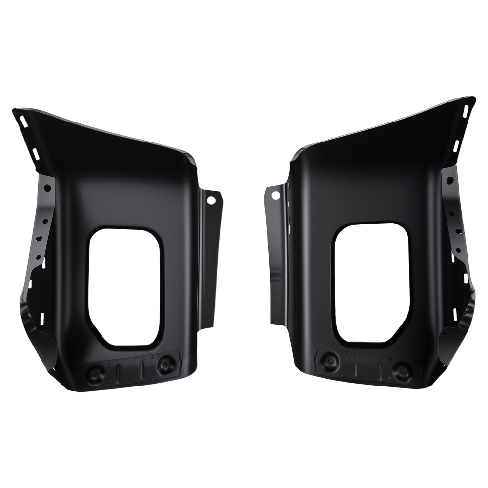 Black Front Bumper Face Bar compatible for Ford F-250 F-350 F-450 2011-2016 Steel