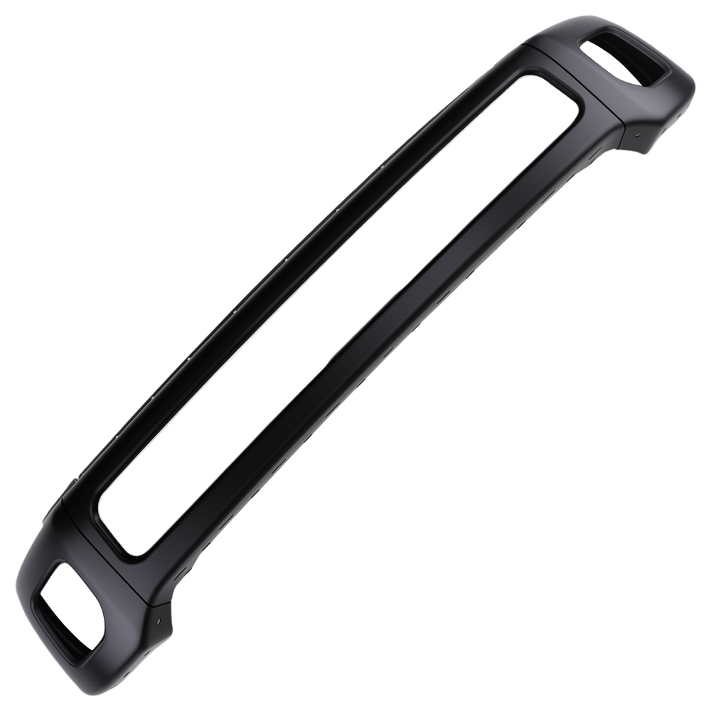 Black Front Bumper Face Bar compatible for Ford F-250 F-350 F-450 2011-2016 Steel