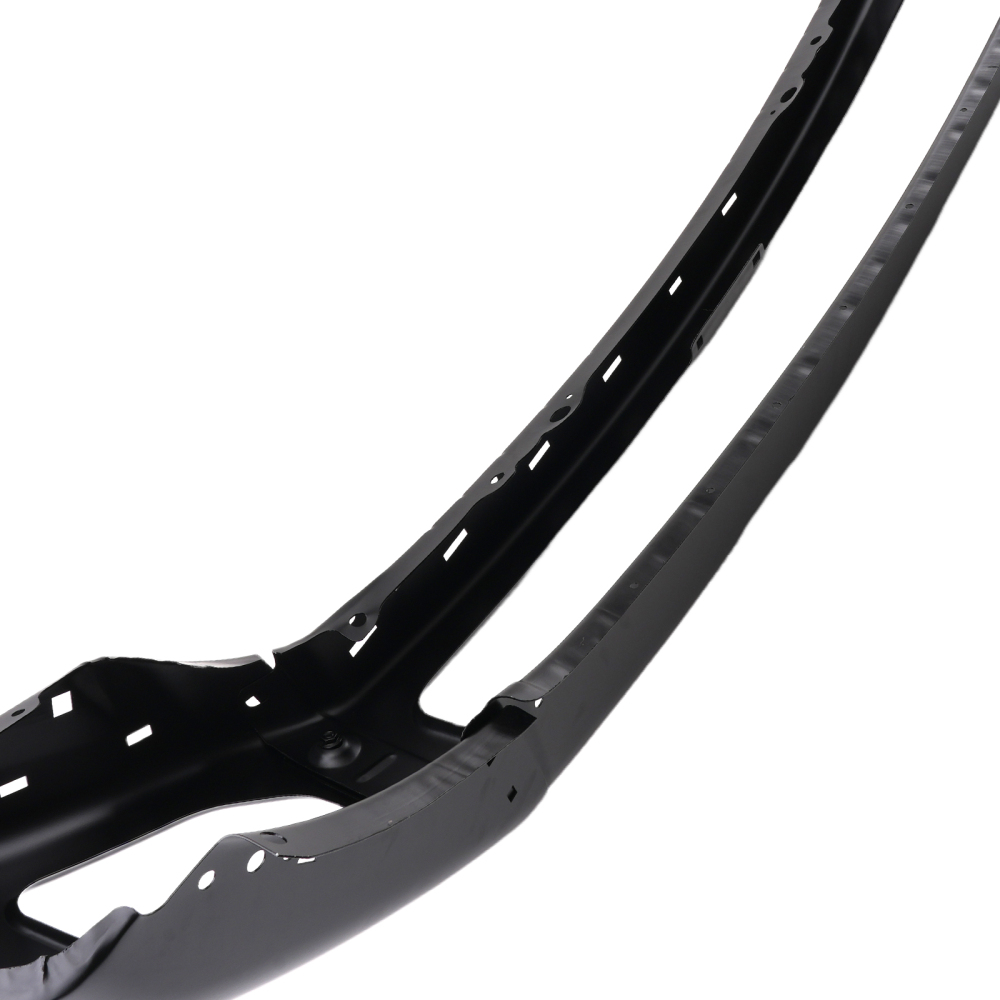 Black Front Bumper Face Bar compatible for Ford F-250 F-350 F-450 2011-2016 Steel