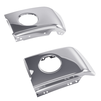 Bar Front Chrome Bumper Steel compatible for Ford F-150 2009-2014 Split FO1002411