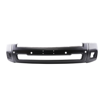 Front Bumper compatible for Dodge Ram 2500 3500 2010-2018 1MQ021DMAA Black Steel Split