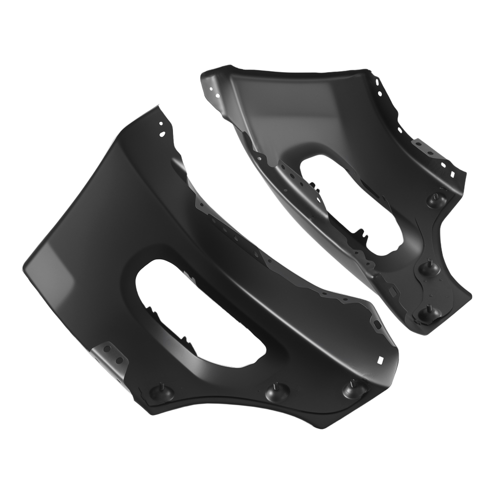 Black Front Bumper Face Bar compatible for Ram 1500 19-24 5ZB41TZZAD CH1002406
