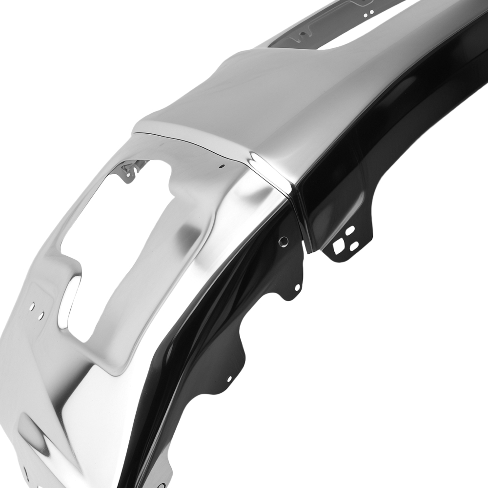Chrome Bumper Bar compatible for Nissan Titan SV PRO-4X 2007-2015 62022ZR08A Front Split