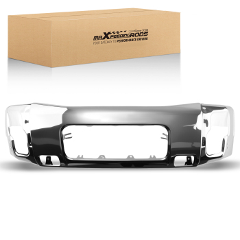 Chrome Bumper Bar compatible for Nissan Titan SV PRO-4X 2007-2015 62022ZR08A Front Split