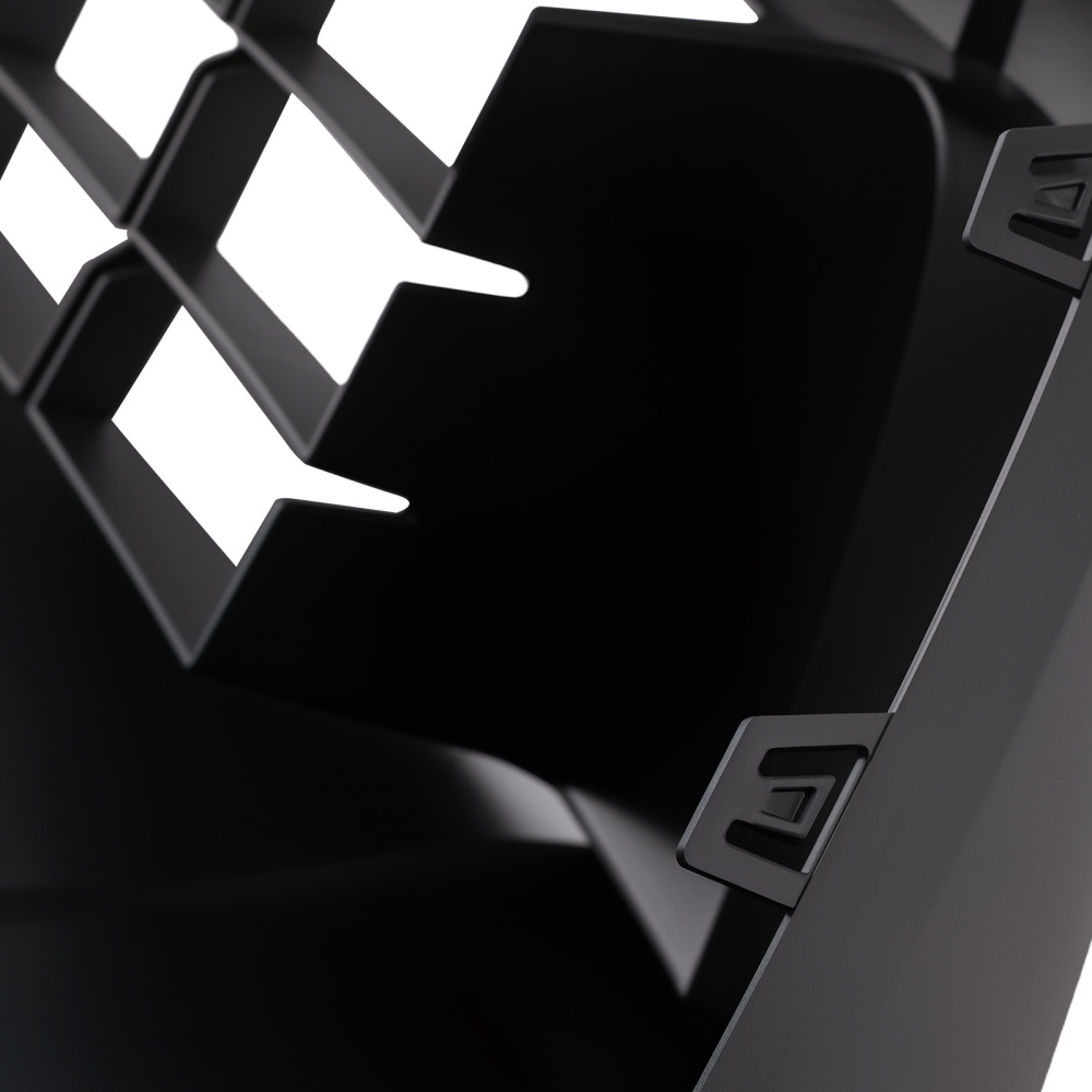 Black Bumper Cover Lower Front compatible for Nissan Frontier 2022-2024 Part 620269BU0B