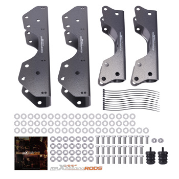 Axle C-notch Kit compatible for Chevy S10 Blazer compatible for GMC Sonoma 1982-2003 Steel 5mm