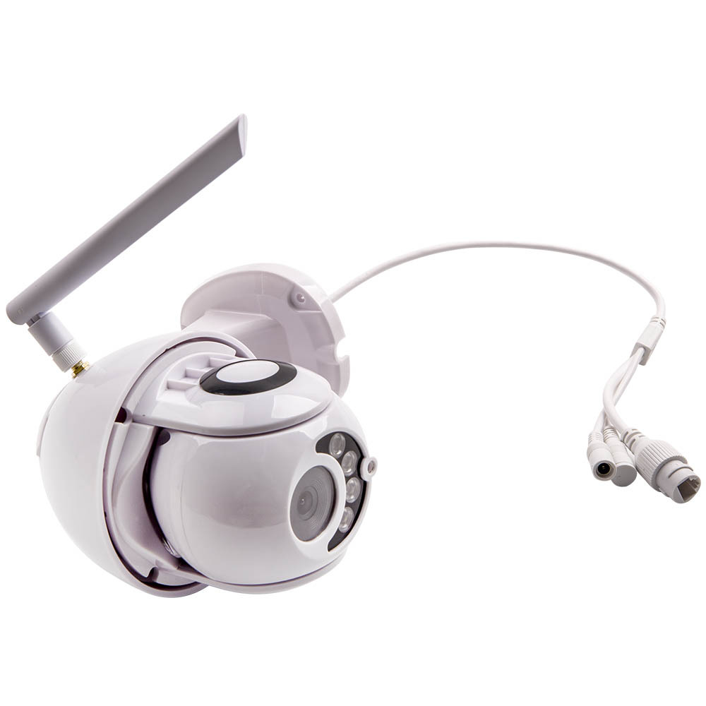 HD Wireless Security Camera 1080P PTZ Outdoor CCTV IR-CUT Night Vision 12V