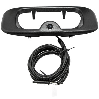 Black Tailgate Handle Backup Camera compatible for Chevrolet Silverado/GMC Sierra 1999-2006