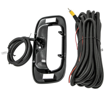 Black Tailgate Handle Backup Camera compatible for Chevrolet Silverado/GMC Sierra 1999-2006