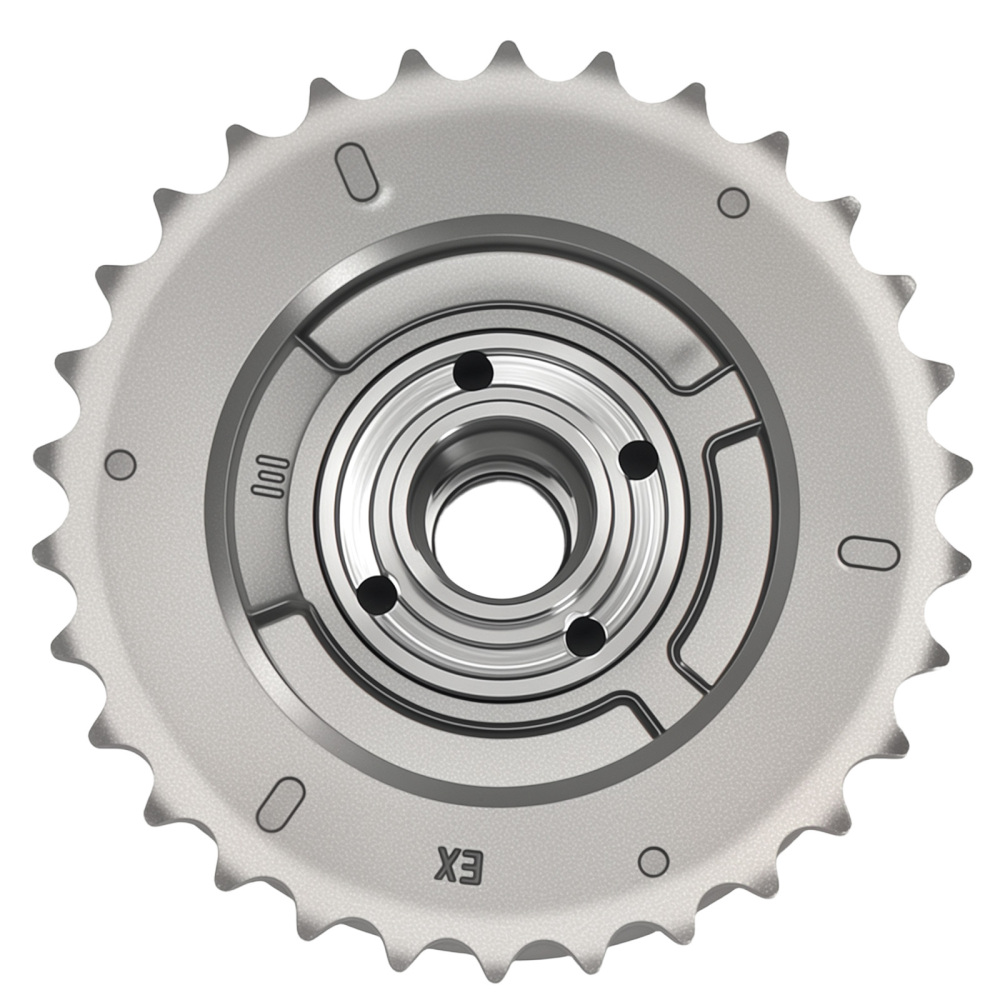 2pcs Camshaft Adjuster Actuator compatible for Audi R8 4.2L 2010-2015 06E109083M 06E109084M