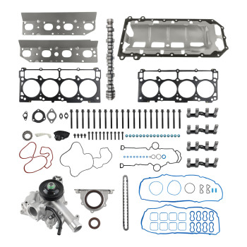 MDS Valve Lifter Cam Gasket timing chain water pump kit compatible for Chrysler MDS compatible for Hemi