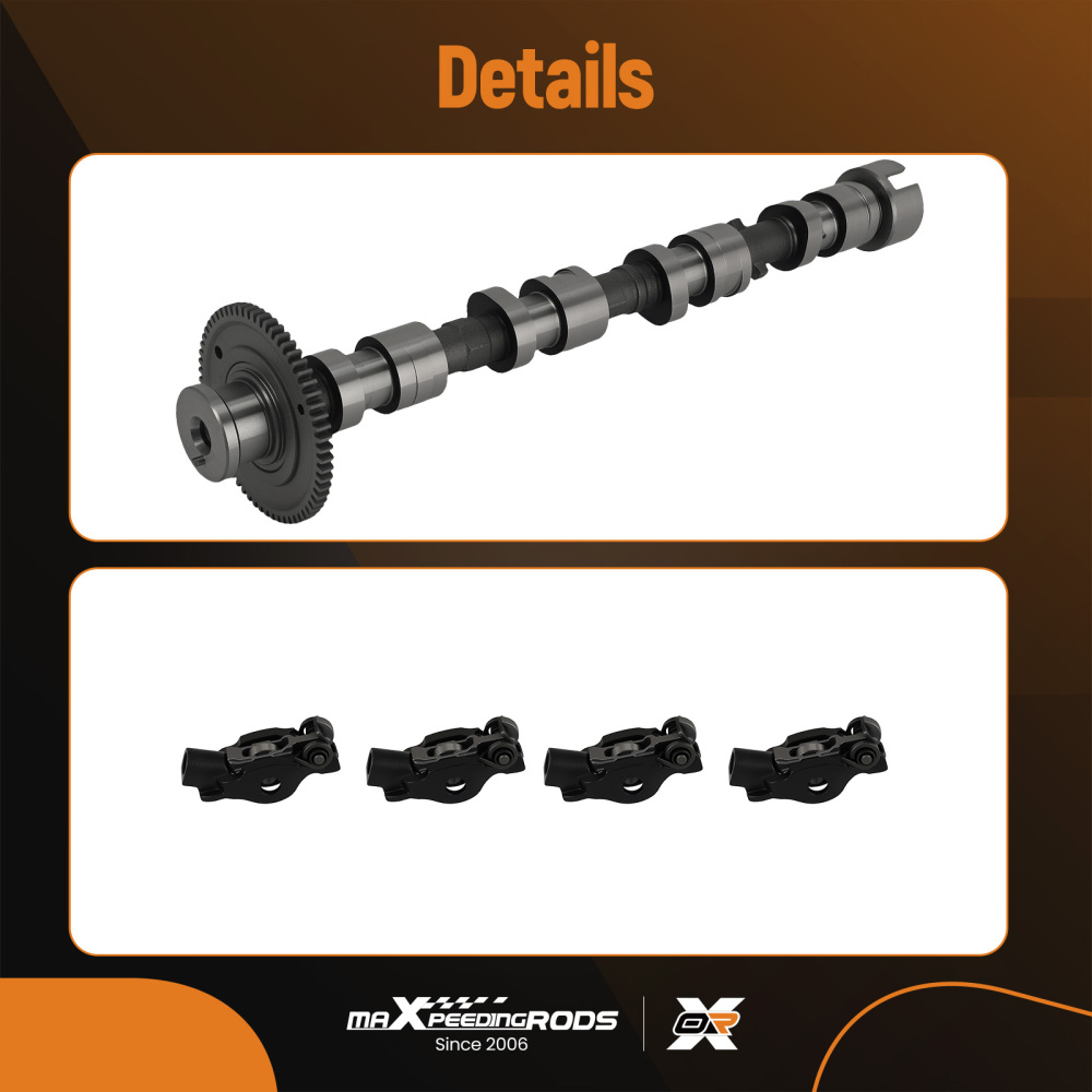 Camshaft4 Rocker Arms Set compatible for Mazda 6 2.2D 2012-2017 SH01-12-440B