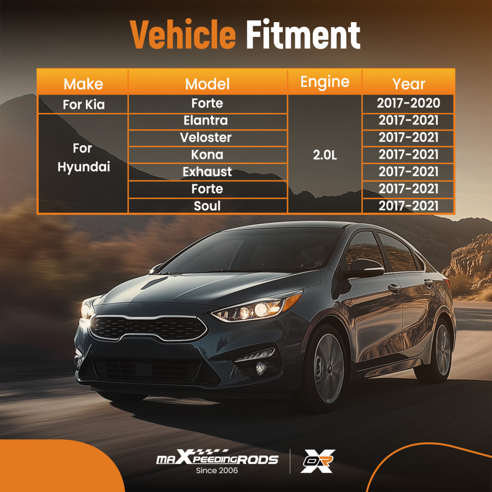 Exhaust Camshaft compatible for Kia Forte Hyunda Kona Veloster Elantra 2.0L 242002E074 2017