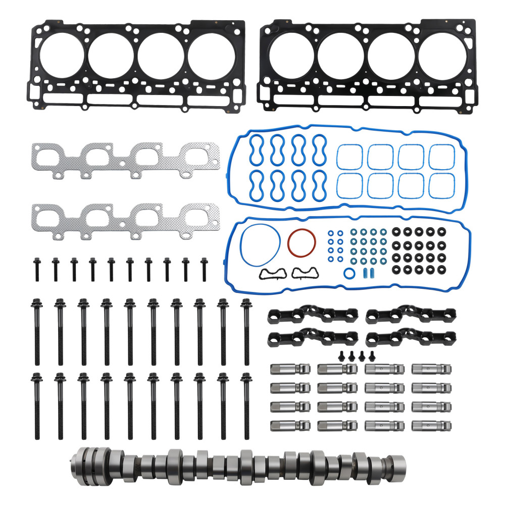 MDS Lifters Camshaft Kit For 11-19 compatible for Challenger Charger Cherokee 6.4L compatible for Jeep Grand