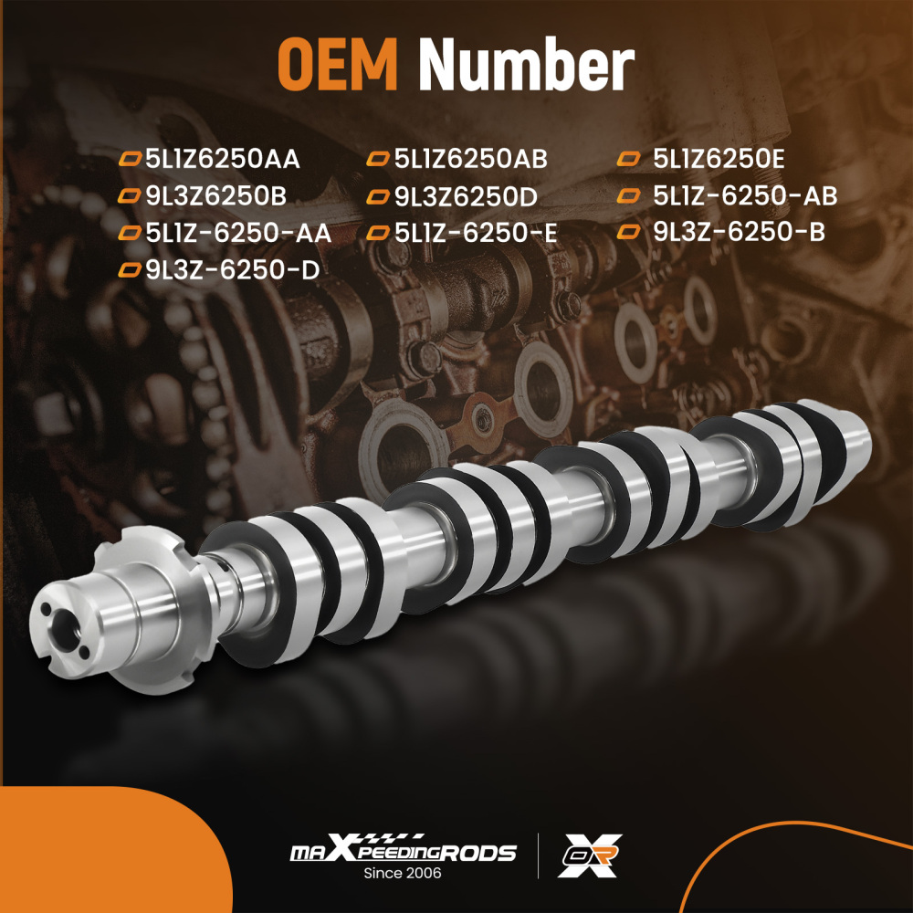 Engine Camshaft Cam compatible for Lincoln Navigator Mark LT 5.4L 3V 2005-2008 5L1Z-6250-AA