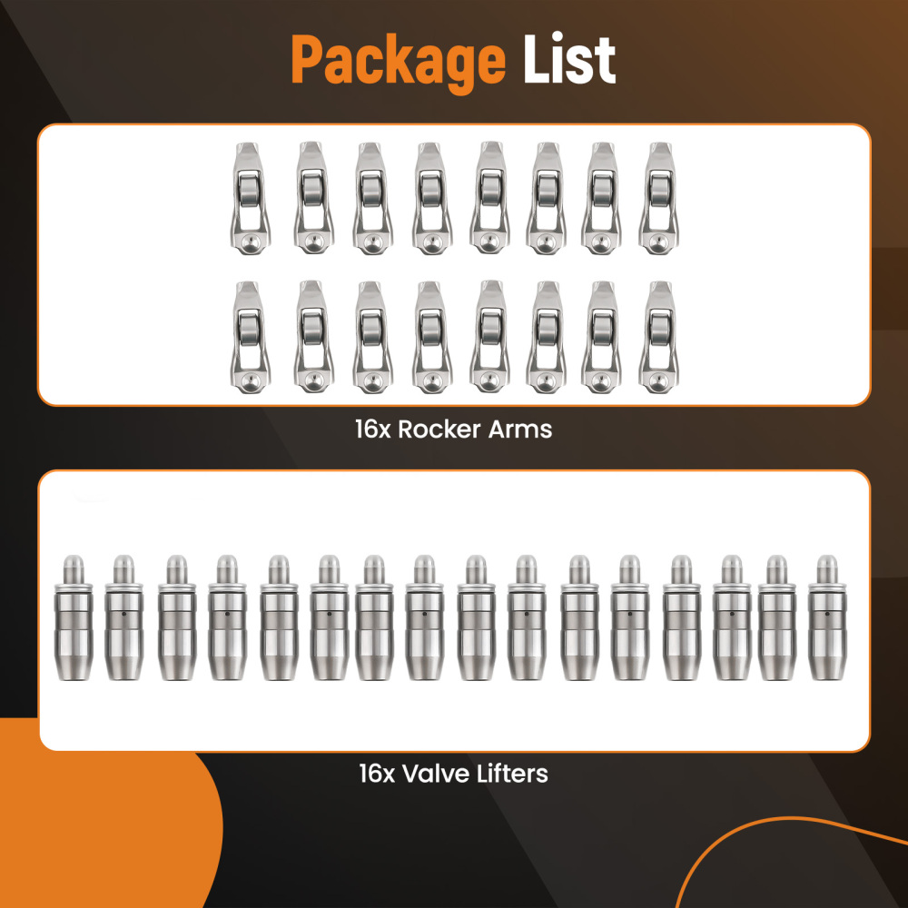 Engine Rocker ArmValve Lifters Set compatible for Jeep Grand Cherokee 4.7L compatible for V8 2001-2009