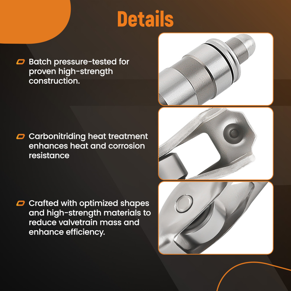 Engine Rocker ArmValve Lifters Set compatible for Jeep Grand Cherokee 4.7L compatible for V8 2001-2009