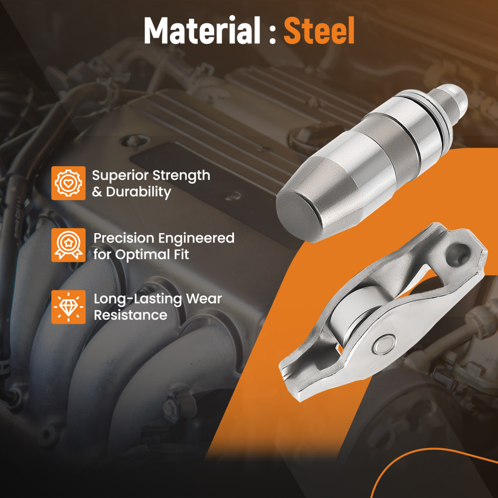 Engine Rocker ArmValve Lifters Set compatible for Jeep Grand Cherokee 4.7L compatible for V8 2001-2009