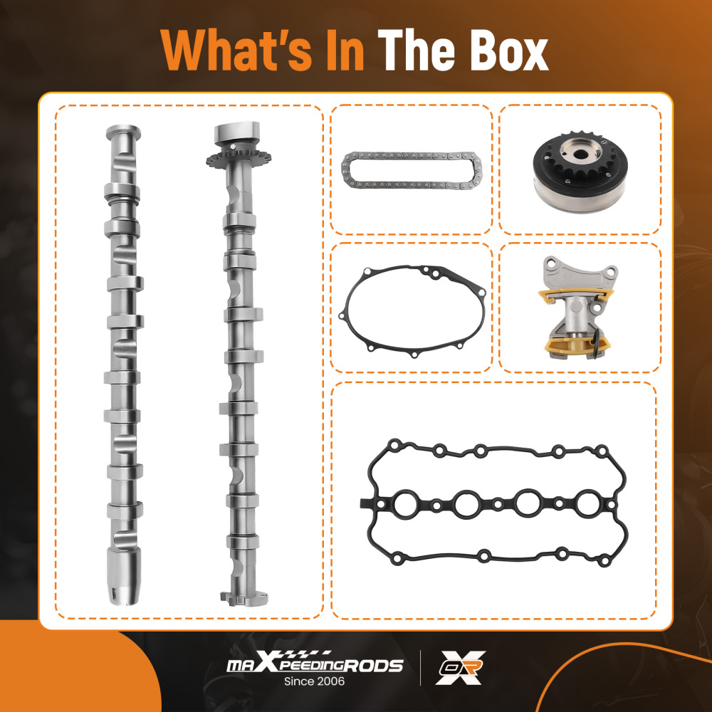 Timing Chain Camshaft compatible for Audi A3 A4 TT Swagen Volk Eos compatible for Golf GTI Passat Jetta