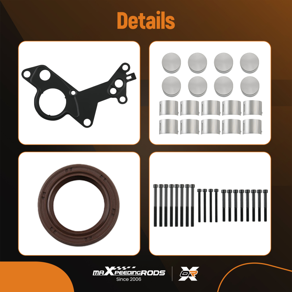 Camshaft Bearing Lifters Set compatible for VW Multivan T5 2,5 TDI AXD AXE BLK 070109101P