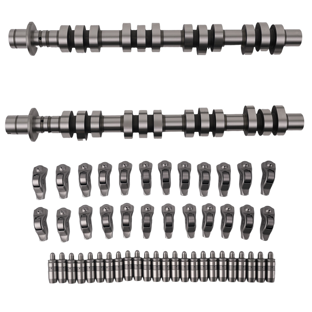 Camshafts Lifters Rocker Arms Timing Chain Kit For F150 compatible for Lincoln Mark 5.4L 05-08
