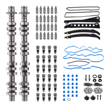 Camshafts Lifters Rocker Arms Timing Chain Kit For F150 compatible for Lincoln Mark 5.4L 05-08