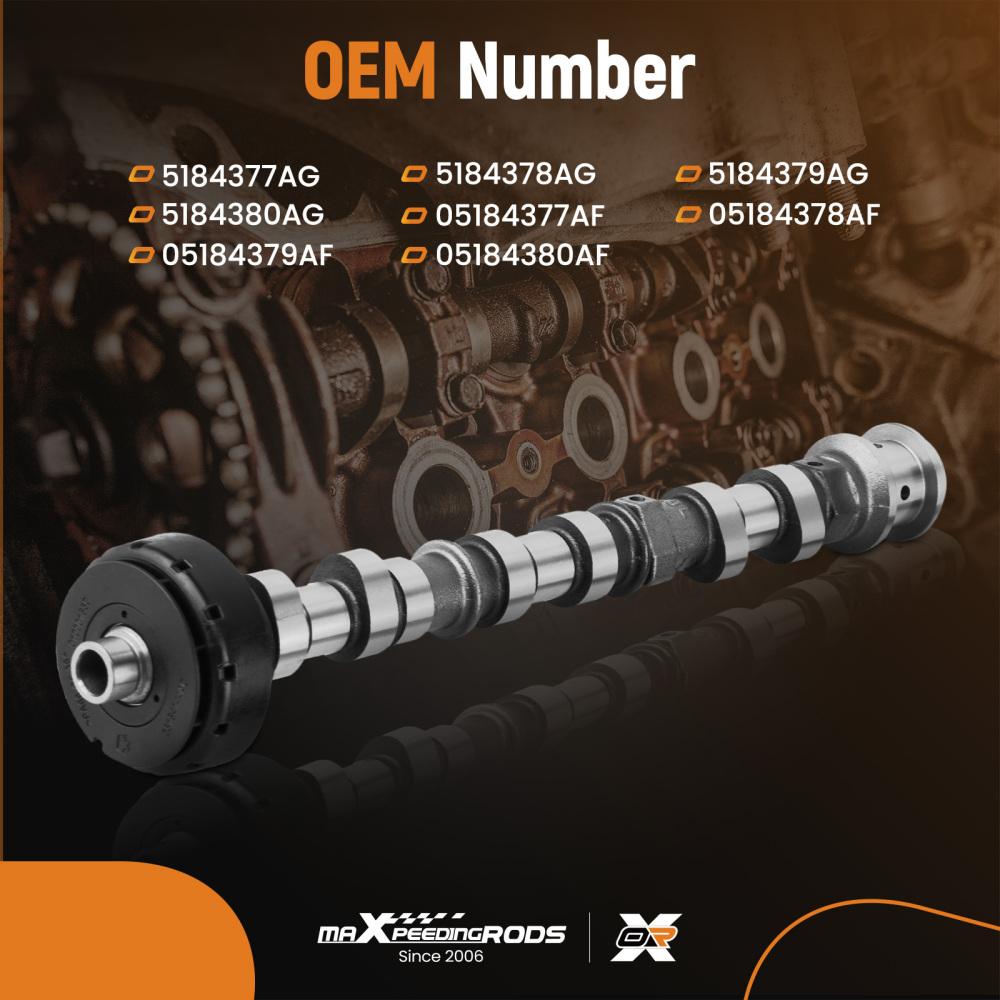 Camshafts compatible for Chrysler 200 compatible for Dodge Challenger Charger Journey 2011-2018 3.6L