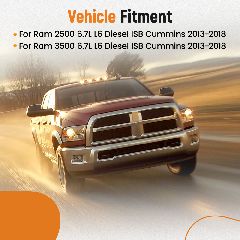 HE300 Turbo Rebuild Kit compatible for Dodge Ram Cummins 6.7L 2500 3500 2013 - 2018 5326054