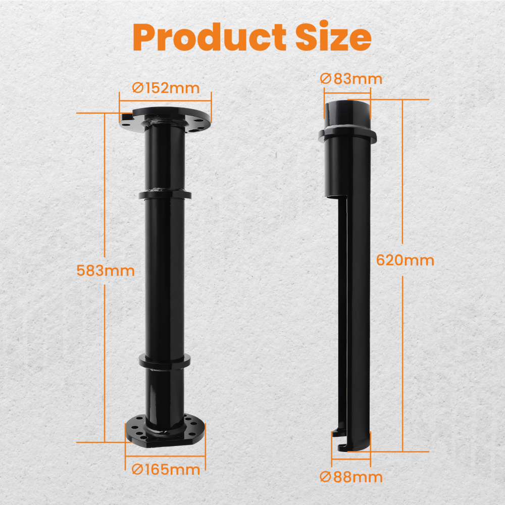 2pc Rear Axle Bearing Removal Puller Tool for Toyota Truck 09521-25011 1984-2018