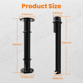 2pc Rear Axle Bearing Removal Puller Tool for Toyota Truck 09521-25011 1984-2018