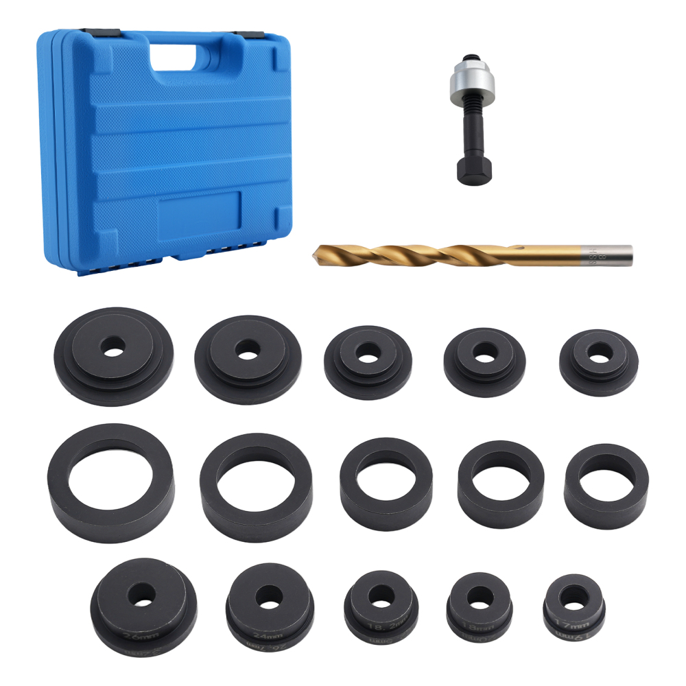 Automotive Bumper Cover Hole Punch Tool: Parking Sensor & Lens Hole Maker Cutter