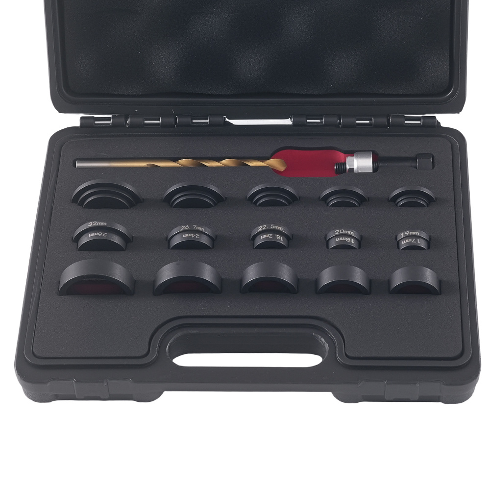 Parking Sensor Hole Cutter Punch Set 17mm-32mm Driver Assist Sensor Install Tool
