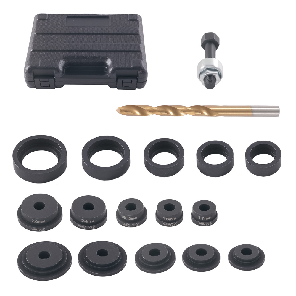 Parking Sensor Hole Cutter Punch Set 17mm-32mm Driver Assist Sensor Install Tool