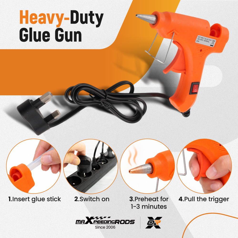 Auto Dent Remover Kit Bridge Puller T-Bar Hammer Glue Gun 18 Tabs Set