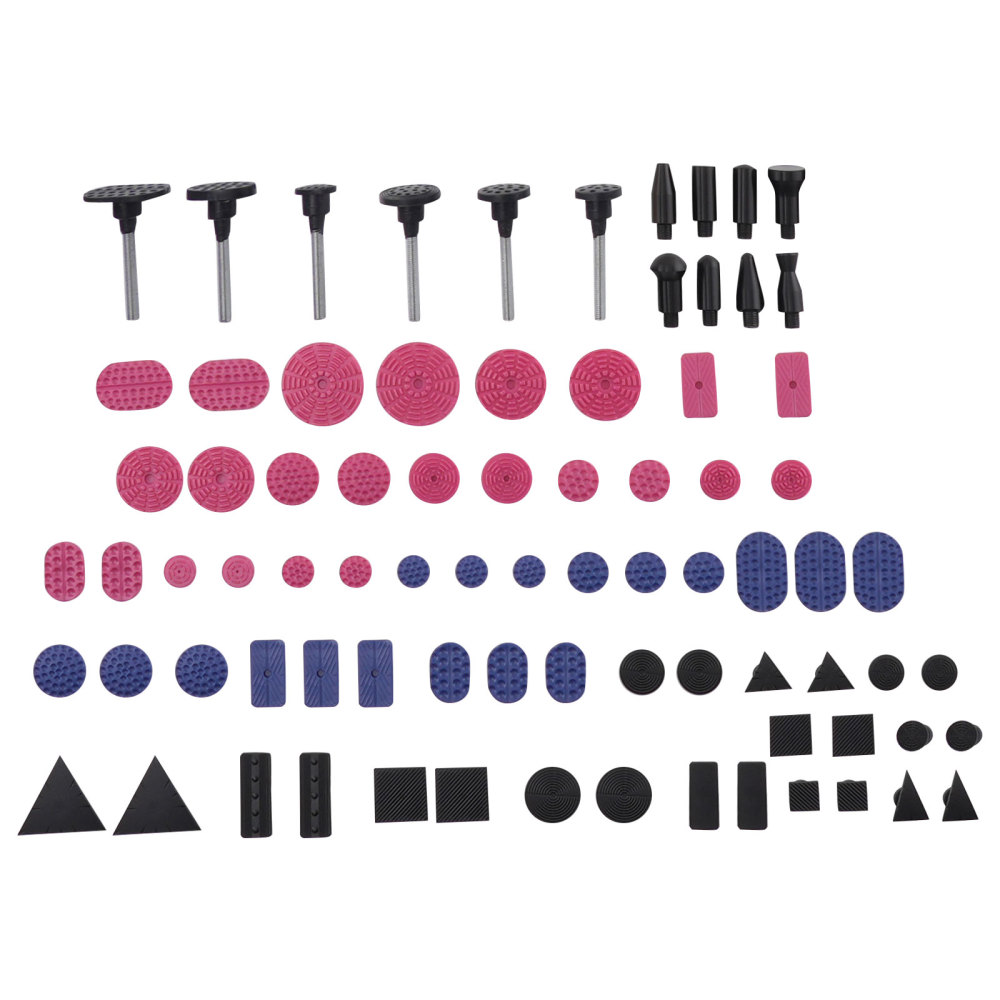 89pcs Paintless Dent Removal Rods Stainless Steel Rod Tool Dent Repair Kits