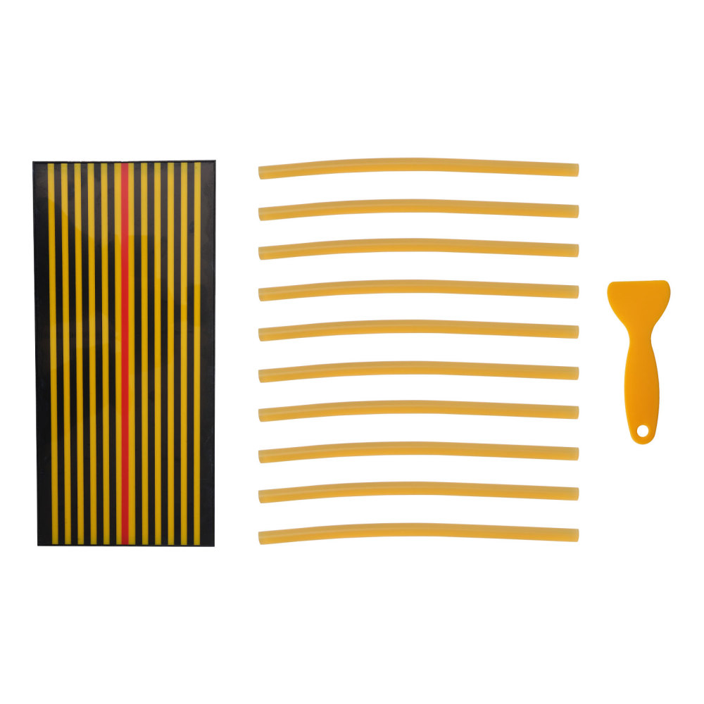 89pcs Paintless Dent Removal Rods Stainless Steel Rod Tool Dent Repair Kits