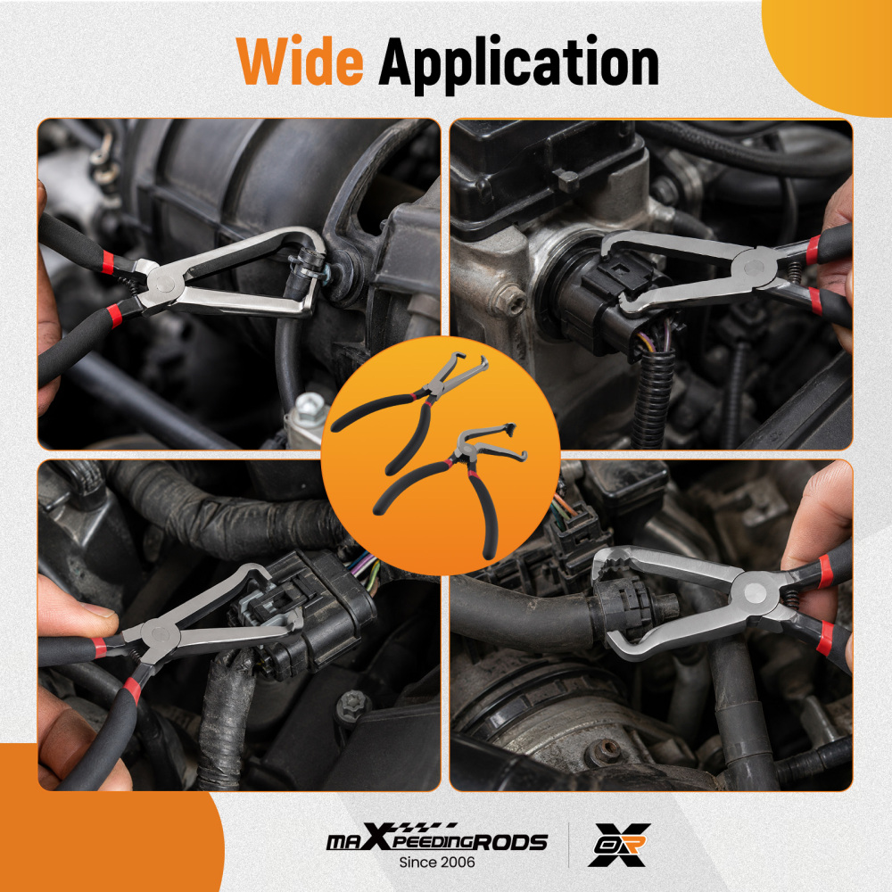 2x Electrical Disconnect Pliers Car Fuel Line Connector Disconnect Plier Tool