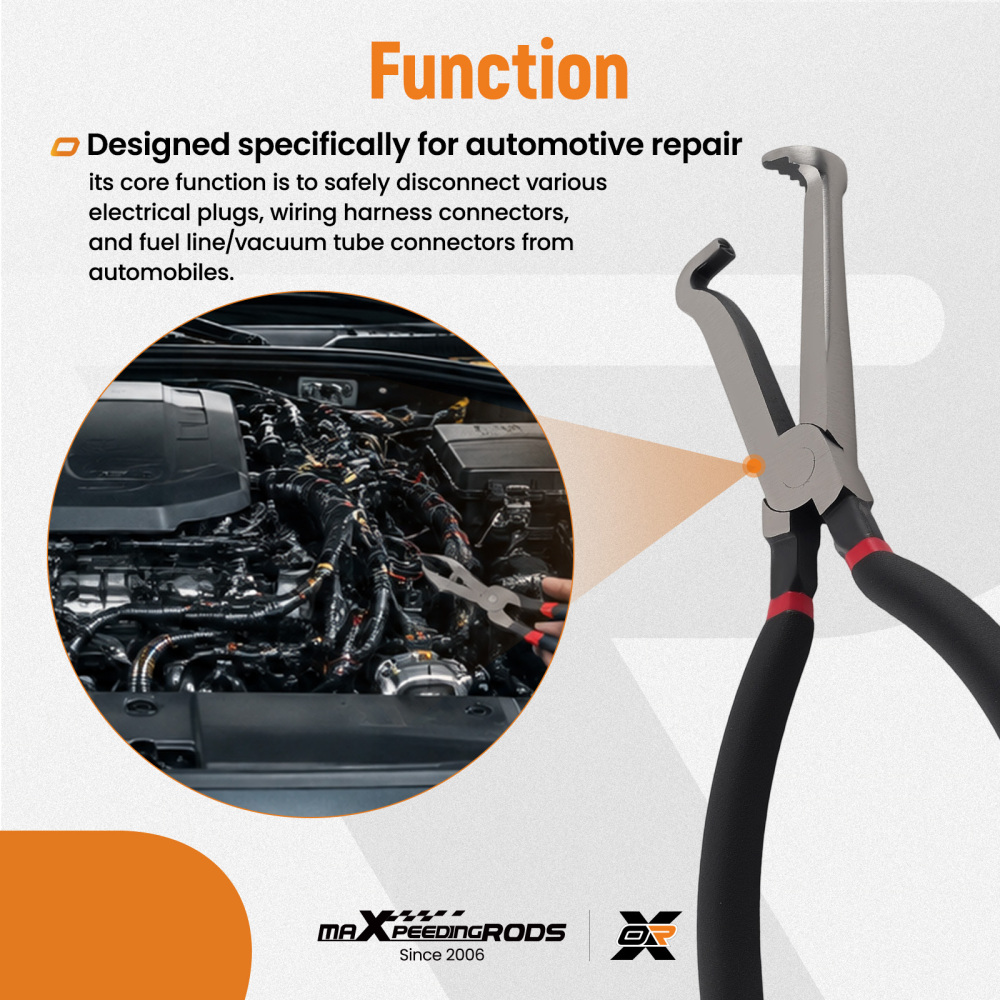 2x Electrical Disconnect Pliers Car Fuel Line Connector Disconnect Plier Tool