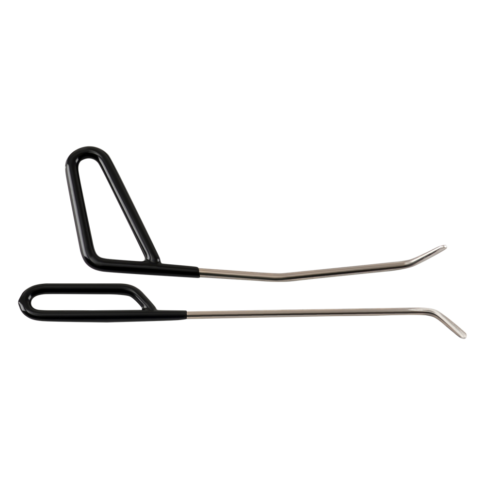 6pcs Dent Removal Kit Paintless Repair Stainless Steel Rods 26-57cm PDR